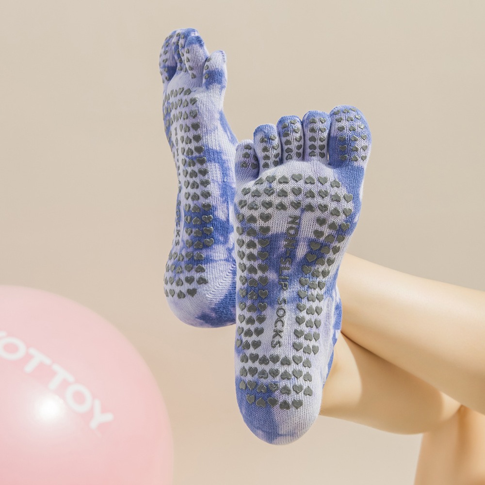Tie-Dye Women's Five Finger Gr - Toe Sock Split ulasan dan harga