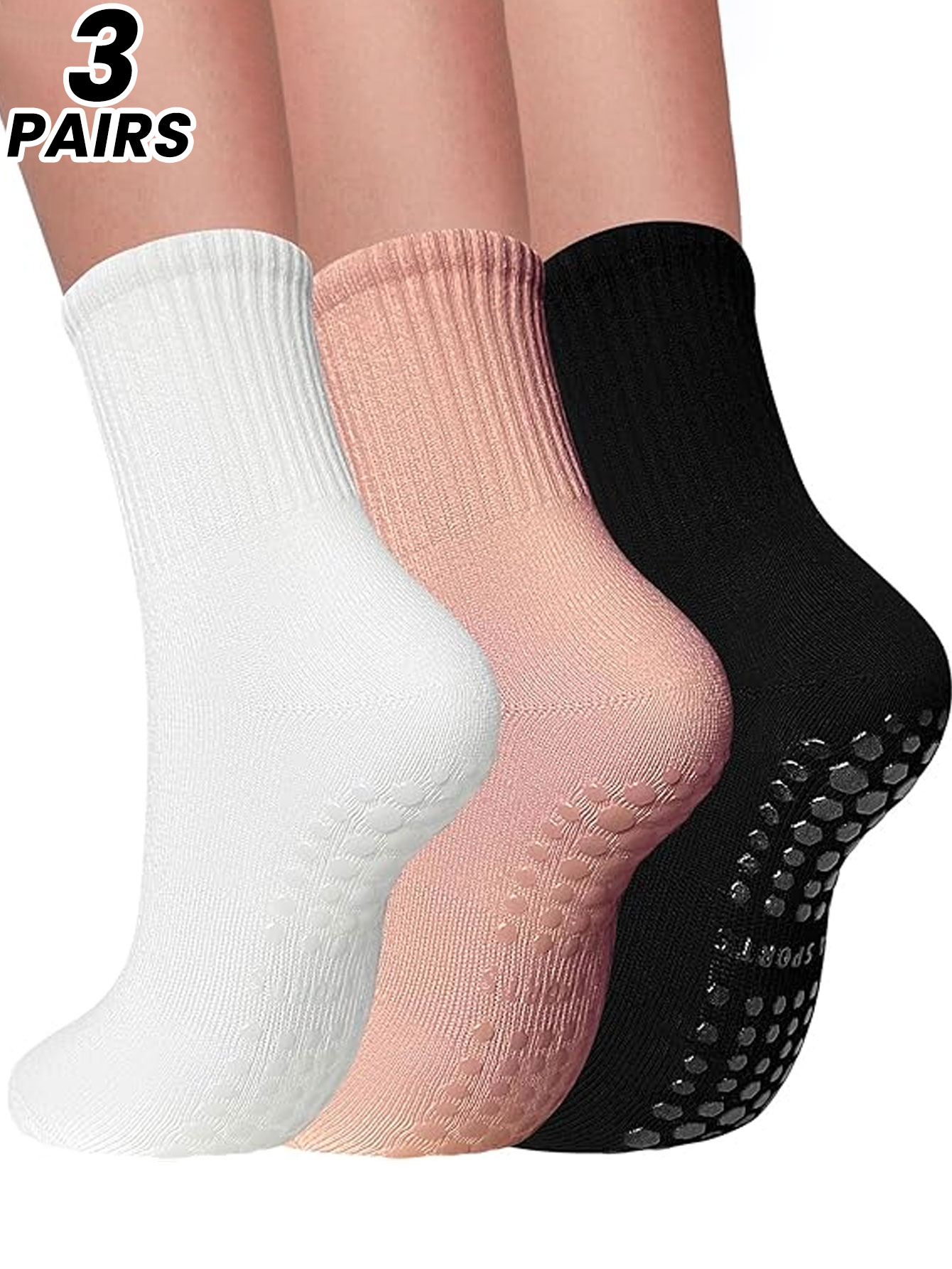 3 pairs of professional yoga s - Grip Sock Yoga ulasan dan harga
