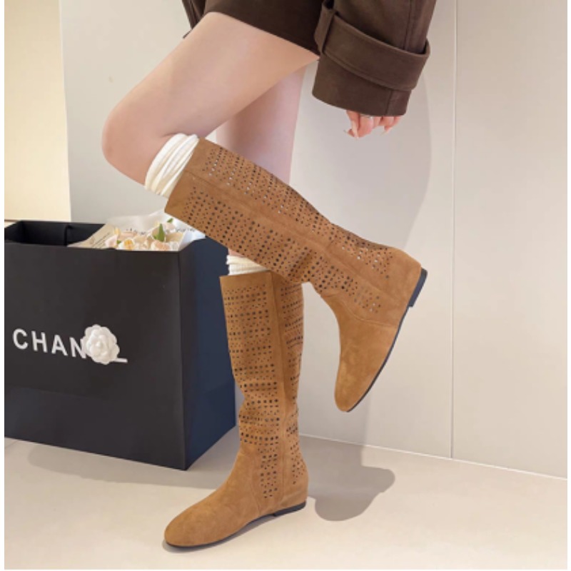Boho Women Slouchy Knee‑High B - Boot Sock Slouchy ulasan dan harga