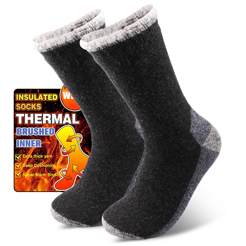 1 Pair Mens Merino Wool Warm S - Wool Hiking Sock ulasan dan harga